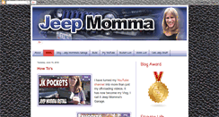 Desktop Screenshot of jeepmomma.com
